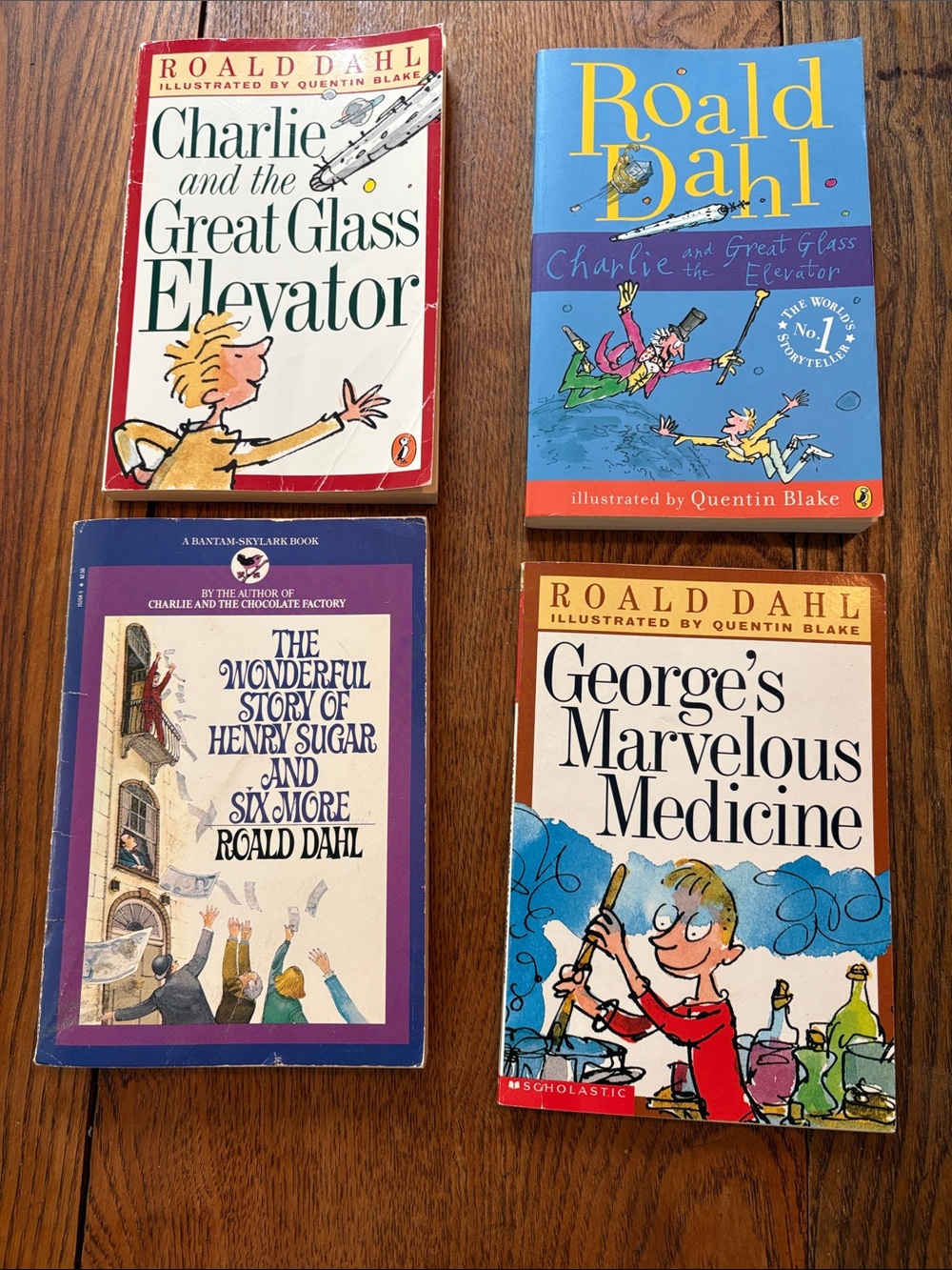 Roald Dahl - Multi-Book Kids Set (Blue, Red, Purple)